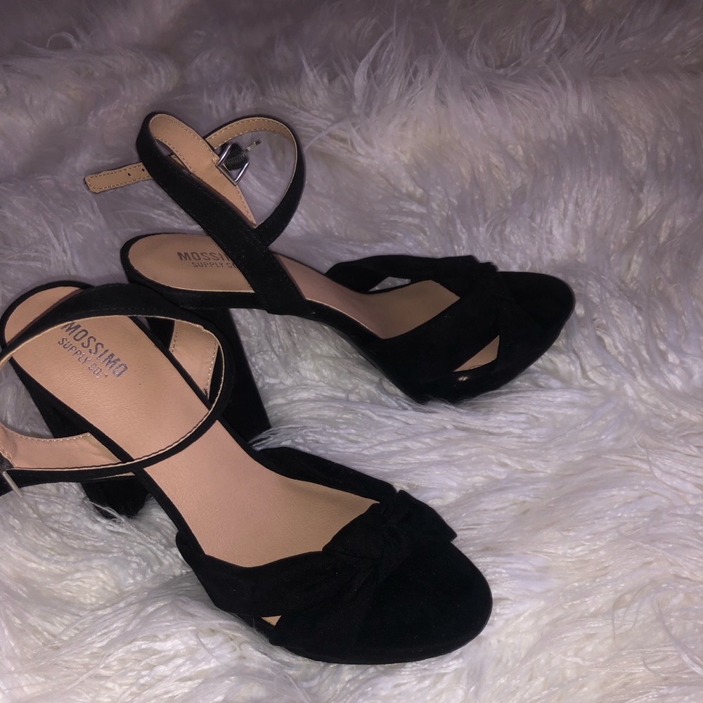 Black heels